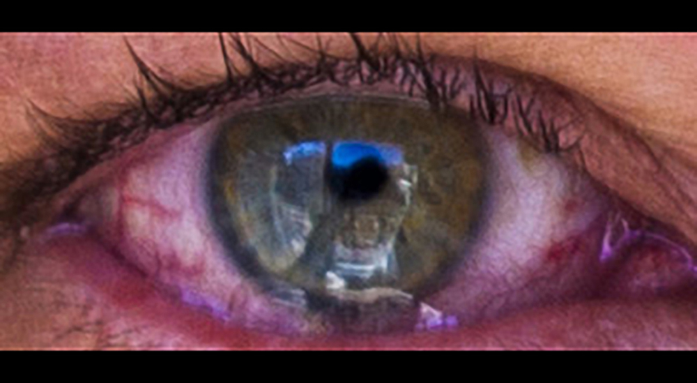 Filippos Marinakis actual Eye of the Tiger. NOT an image manipulation.