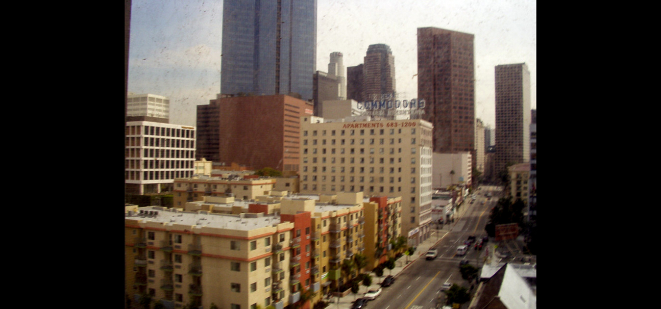 LA DOWNTOWN VIEW FROM ABOVE